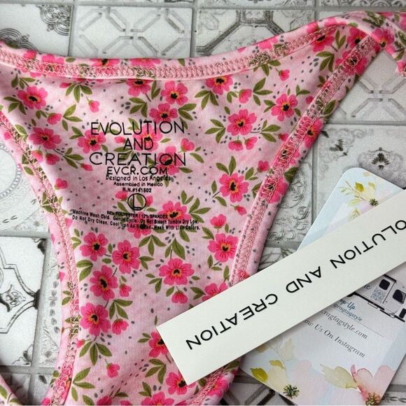 Evolution and Creation Pink Athletic Top - Picture 6 of 7